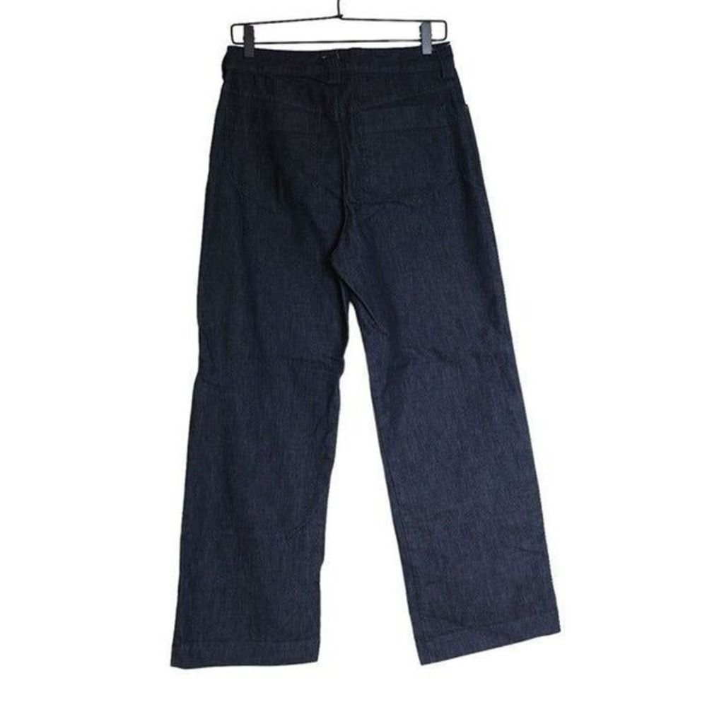 Artista Rose‎ Dark Blue "Sawyer" High-Rise Wide-Leg Pants – Size M - Picture 8 of 9